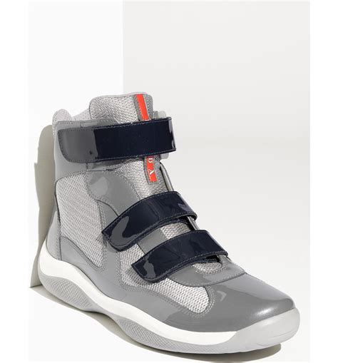 prada men's america's cup high top sneaker|prada america's cup high top.